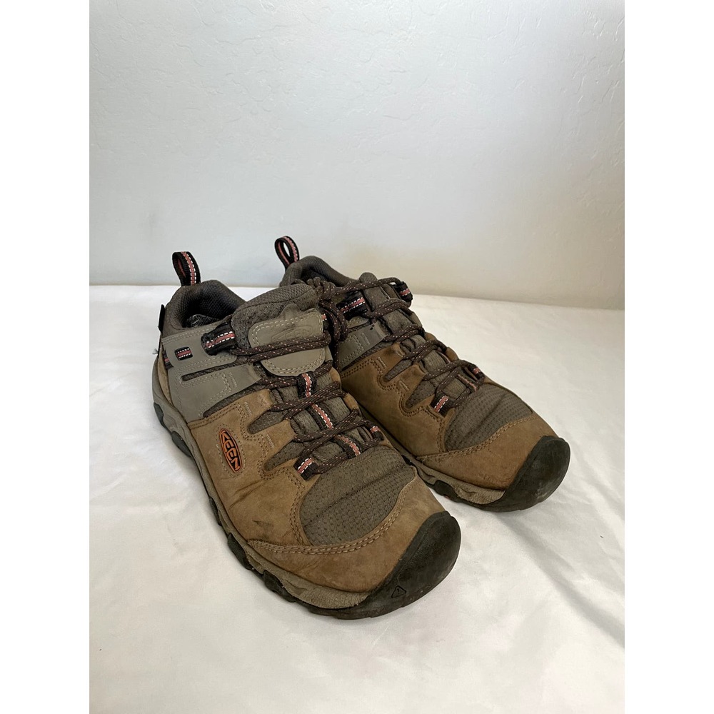 Keen Womens Hiking Boots Size 9.5 Brown and Black Mid Steens Outdoor Walking